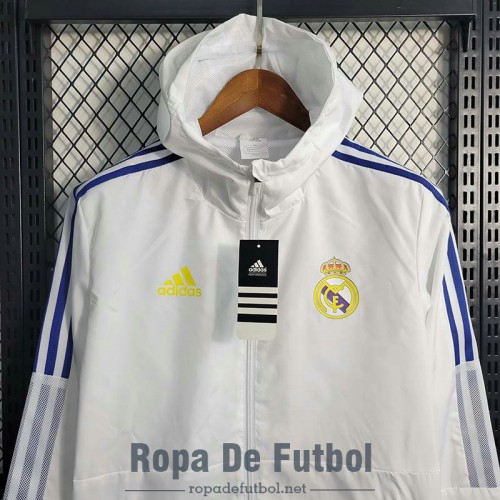 Real Madrid Chaqueta Rompevientos Blanco I 2023/2024