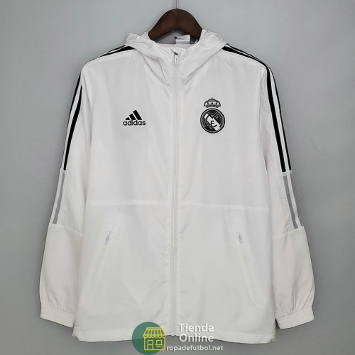 Real Madrid Chaqueta Rompevientos Blanco III 2021/2022