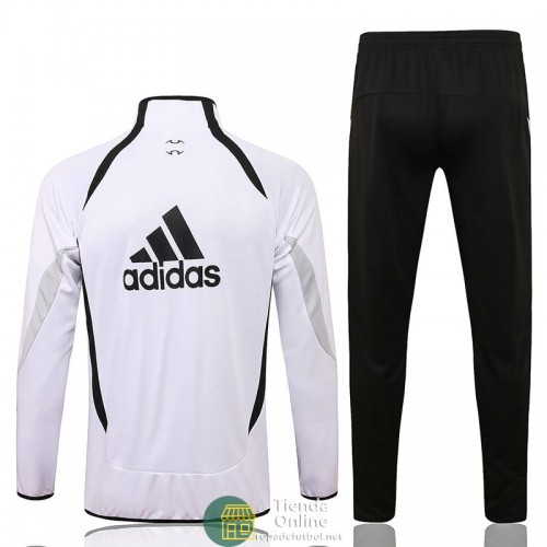 Real Madrid Chaqueta Blanco I + Pantalon Negro I 2022/2023