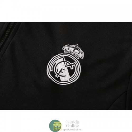 Real Madrid Sudadera De Entrenamiento Negro I + Pantalon Negro I 2022/2023