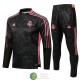 Real Madrid Sudadera De Entrenamiento Negro Rosado + Pantalon 2021/2022