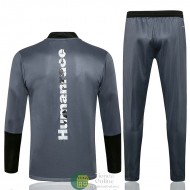 Real Madrid x Human Race Sudadera De Entrenamiento Negro II + Pantalon 2021/2022