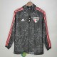 Sao Paulo FC Chaqueta Rompevientos Negro Pattern 2021/2022