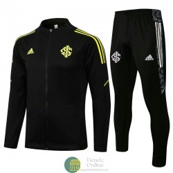 Sport Club Internacional Chaqueta Negro + Pantalon Negro 2021/2022