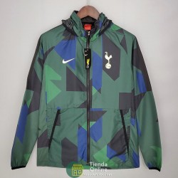 Tottenham Hotspur Chaqueta Rompevientos Verde Pattern 2021/2022