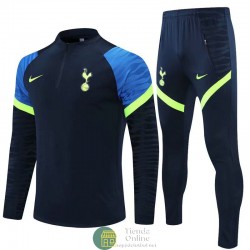 Tottenham Hotspur Sudadera De Entrenamiento Armada + Pantalon Armada 2021/2022