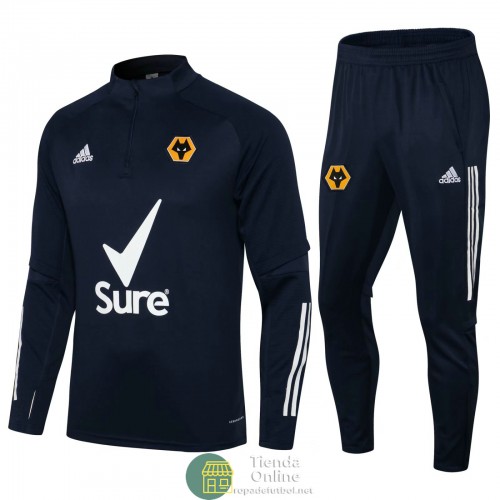 Wolves Sudadera De Entrenamiento Armada + Pantalon Armada 2021/2022