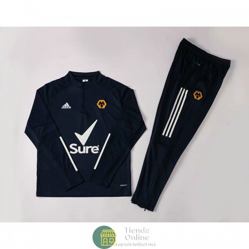 Wolves Sudadera De Entrenamiento Armada + Pantalon Armada 2021/2022